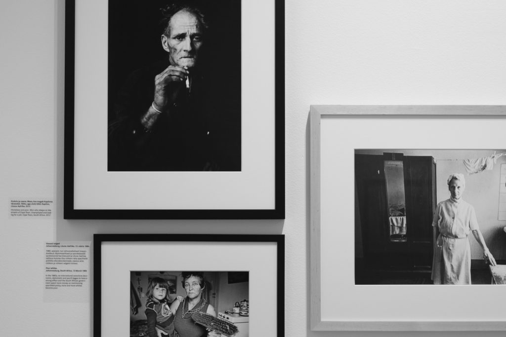 Dokfotokeskus Tallinnassa, jossa Juhan Kuusin näyttely. Valokuva.