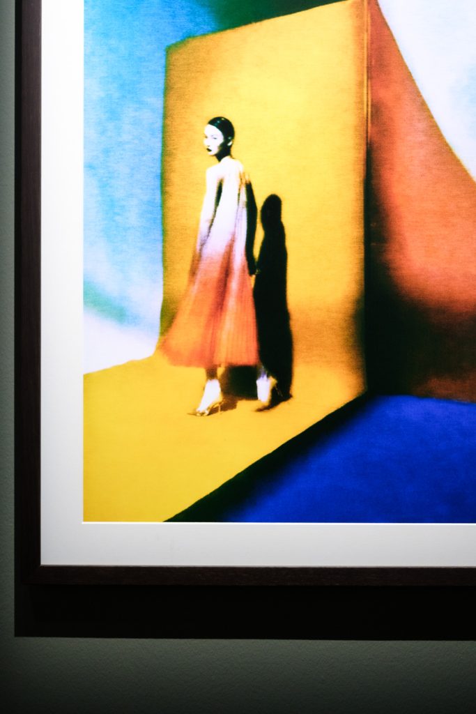 Elizaveta Porodinan näyttelytyö Tallinnan Fotografiskassa. Valokuva.