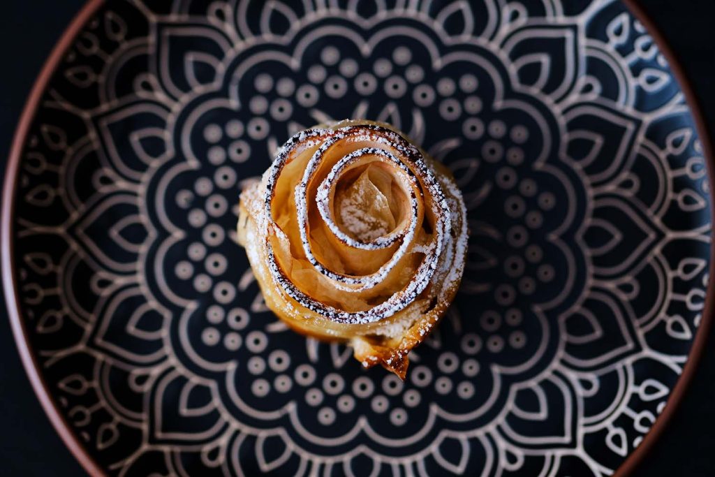 Ruokakuvia tunnelmakuvina. Valokuva.