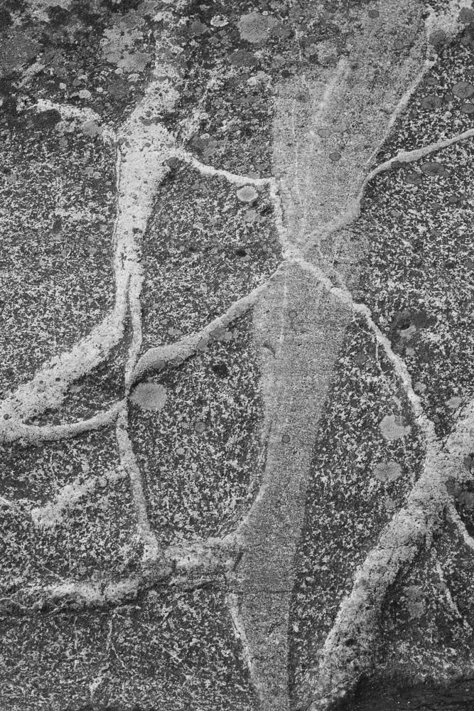 Rantakallioita Hangossa. Valokuva.